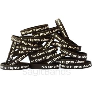 no one fights alone bracelets
