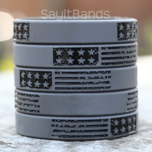 vintage USA flag wristbands