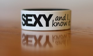 Sexy and I Know It Custom Wristband