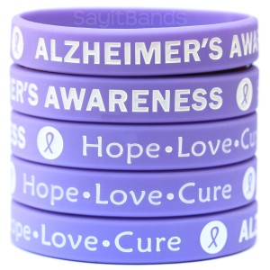 Alzheimer's Awareness Wristbands