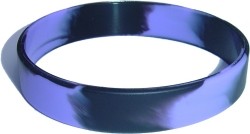 swirl purple and black wristband