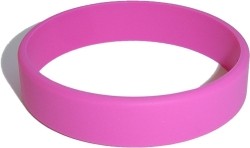 pink wristband