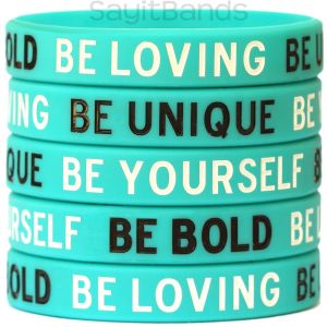 inspirational be loving wristbands