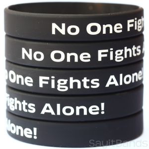 No One Fights Alone Wristbands