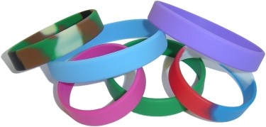 sample of wristbands