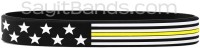Police Officer Thin Blue Line Wristband