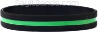 Police Officer Thin Blue Line Wristband