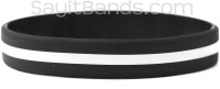 Police Officer Thin Blue Line Wristband