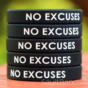NNo Excuses Bracelets
