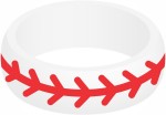 Baseball Silicone Ring 
