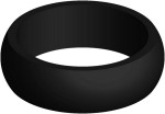 Black Silicone Ring 