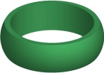 Green Silicone Ring 